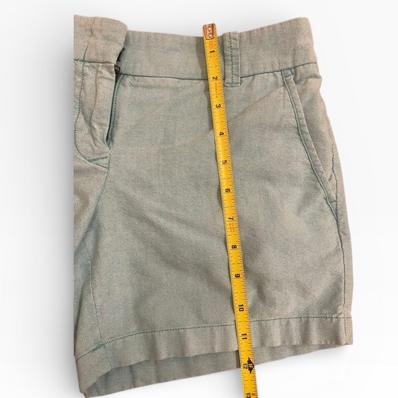 J. Crew Shorts Womens Size 00 Green City Fit Chino Casual Ladies - Picture 5 of 11